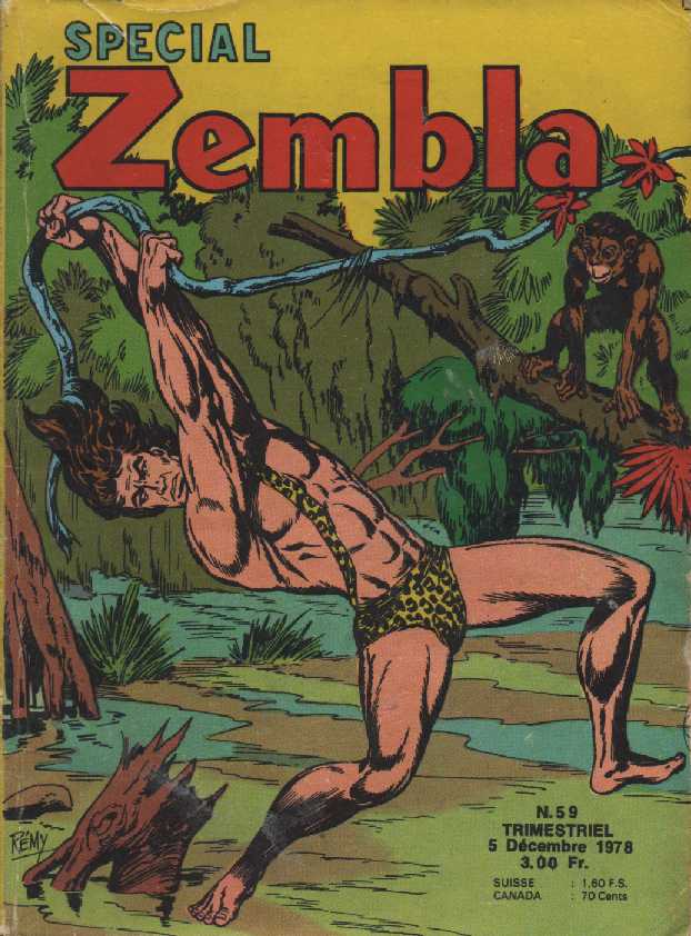 Scan de la Couverture Zembla Spcial n 59